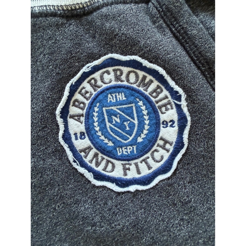 Abercrombie & Fitch Athletic Crest Jogger Sweatpants Grey Womens XS Athleisure - Picture 6 of 9